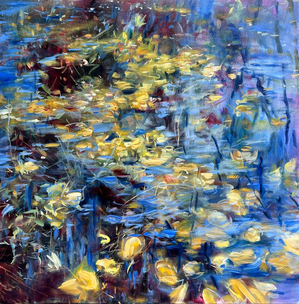 Jamie Evrard artwork 'Midnight Blue' available at Bau-Xi Gallery Vancouver