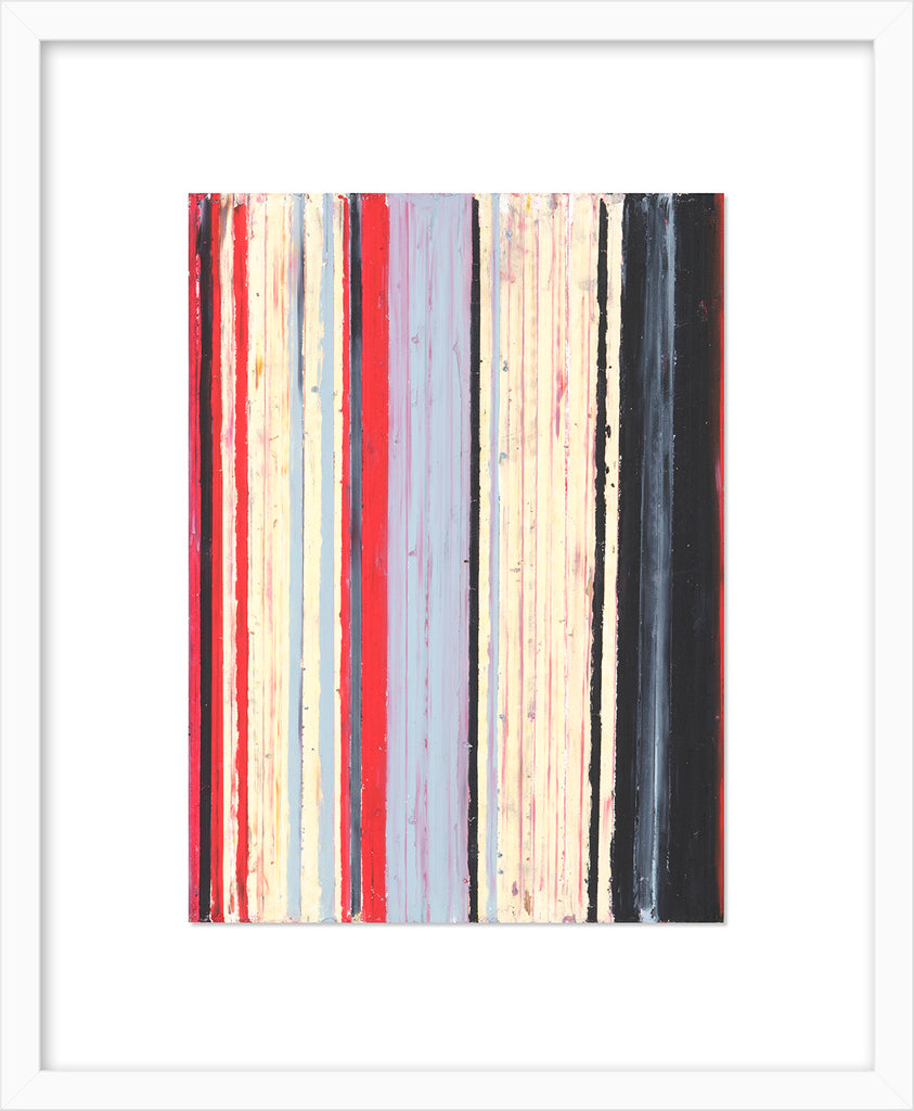 Vicky Christou artwork 'Colour Study, Red, Black & Grey #1' available at Bau-Xi Gallery Vancouver