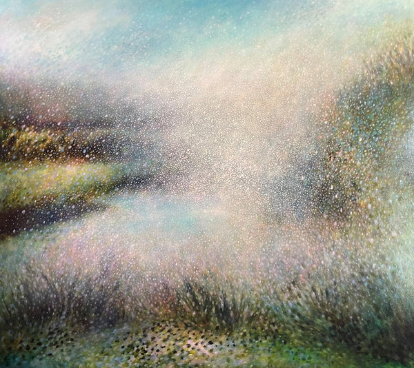 Sheri Bakes artwork 'Summer Rain' available at Bau-Xi Gallery Vancouver