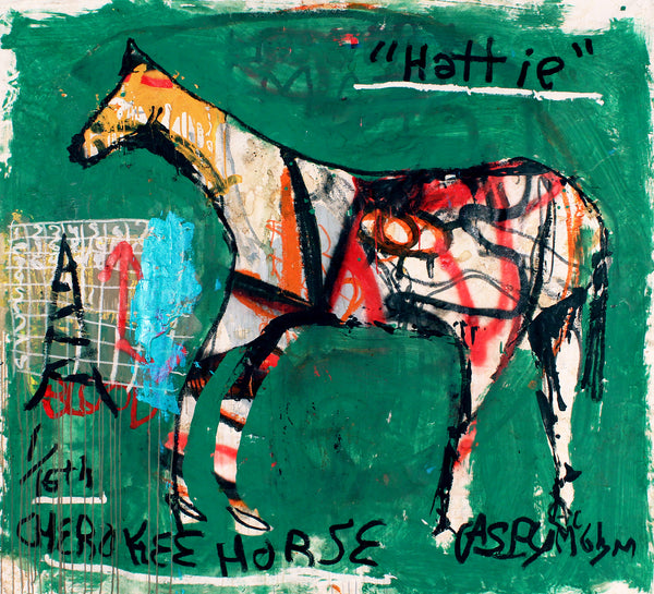 Casey McGlynn artwork 'Hattie' available at Bau-Xi Gallery Vancouver