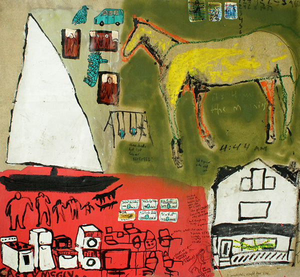 Casey McGlynn artwork 'Look Through My Things, Figure Me Out' available at Bau-Xi Gallery Vancouver