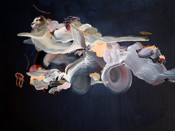 Janna Watson artwork 'White Thousand, Blue Thousand, White Thousand' available at Bau-Xi Gallery Vancouver