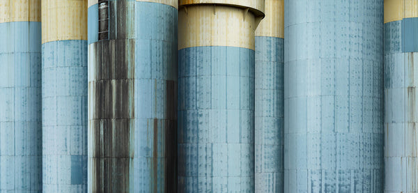 Anthony Redpath Artwork | Highly detailed, monochromatic composite photographs of coastal and industrial architecture.