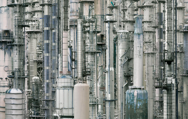 Anthony Redpath Artwork | Highly detailed, monochromatic composite photographs of coastal and industrial architecture.