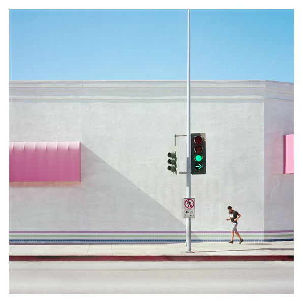 George Byrne Artwork | Colourful, bright, geometric architectural photographs of city streets in Miami, Los Angeles and Palm Springs.
