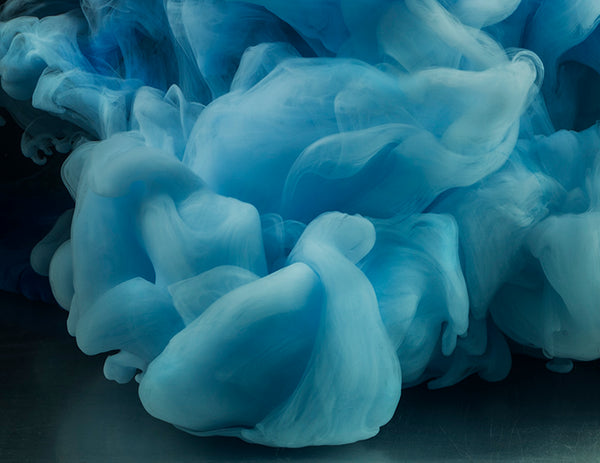 Kim Keever Artwork | Soft, colourful, dramatic, abstract photographs of cloud-like swirls of paint in water.