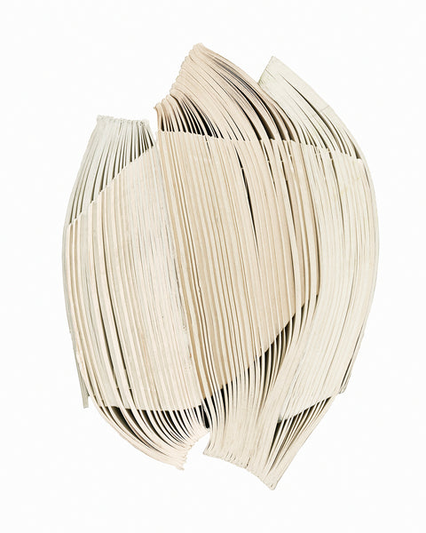 Cara Barer Artwork | Colourful and monochromatic photography orbs circular and organic abstract book art sculpture.