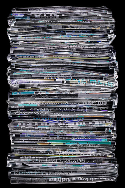 Cara Barer Artwork | Colourful and monochromatic photography orbs circular and organic abstract book art sculpture.