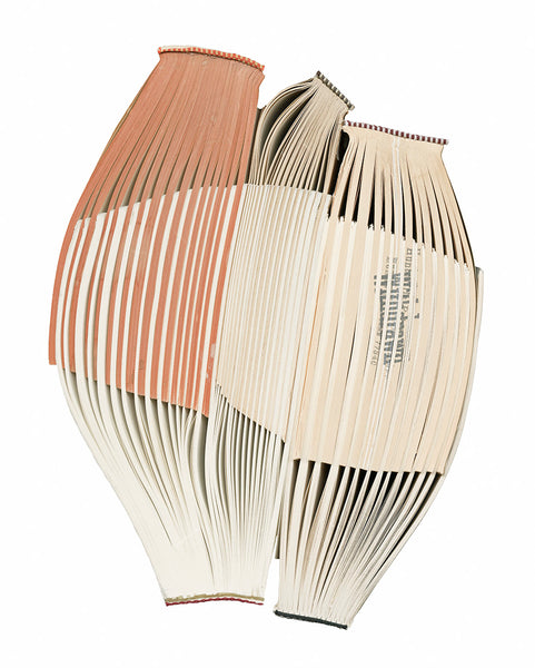 Cara Barer Artwork | Colourful and monochromatic photography orbs circular and organic abstract book art sculpture.