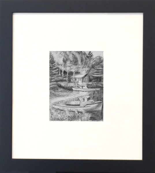 Drew Burnham Artwork | Colorful surreal stylized West Coast landscape oil painting.