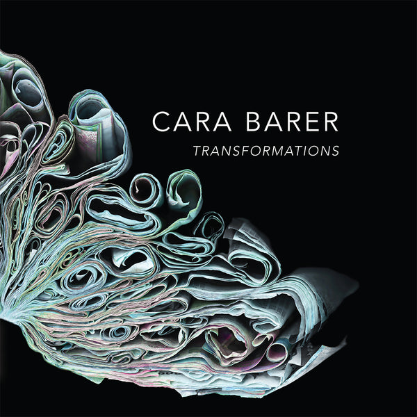 Cara Barer Artwork | Colourful and monochromatic photography orbs circular and organic abstract book art sculpture.