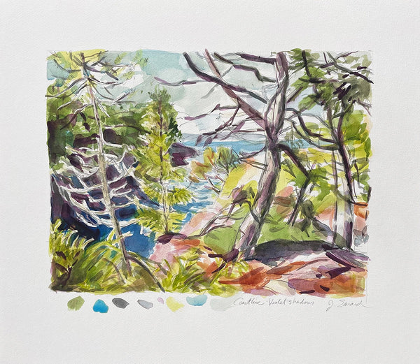 Coastline - Violet Shadows