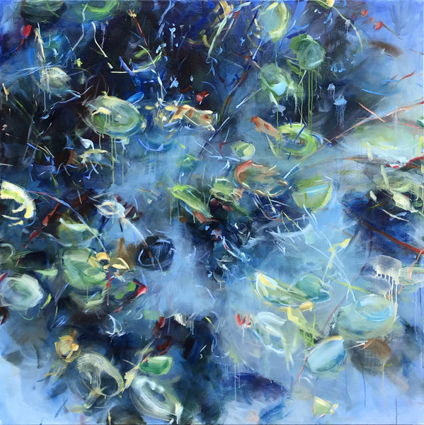 Jamie Evrard Artwork | Rich, colorful, gestural, floral, landscape, and still life watercolor and oil painting.