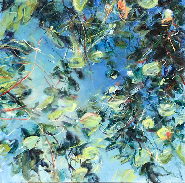 Jamie Evrard Artwork | Rich, colorful, gestural, floral, landscape, and still life watercolor and oil painting.