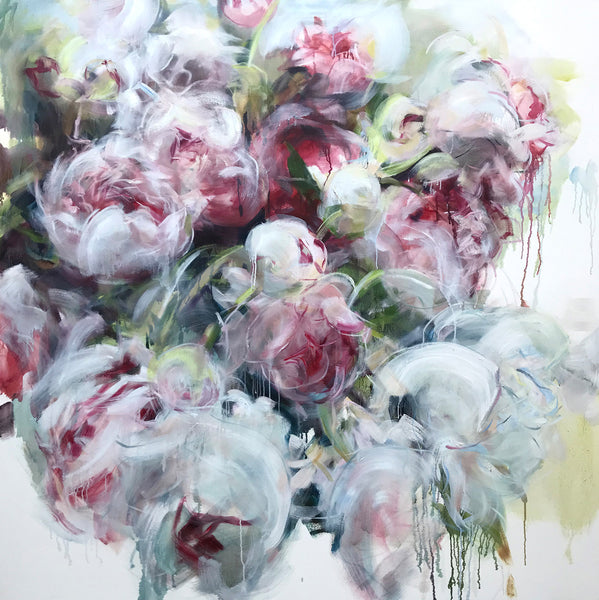 Jamie Evrard Artwork | Rich, colorful, gestural, floral, landscape, and still life watercolor and oil painting.