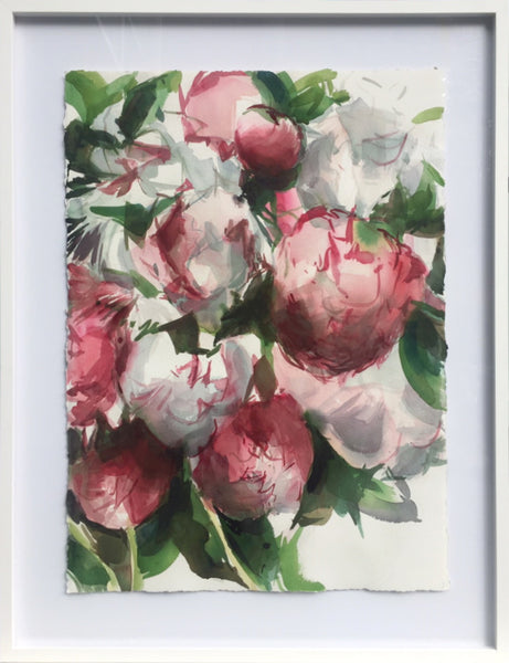 Jamie Evrard Artwork | Rich, colorful, gestural, floral, landscape, and still life watercolor and oil painting.