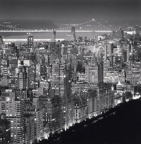 Upper Manhattan and George Washington Bridge, New York