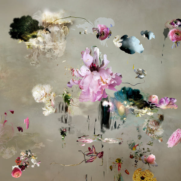 Isabelle Menin Artwork | Colourful, dramatic, painterly, abstract composite photographs of flowers and fruit.