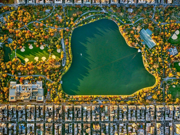 NYC Central Park Fall Reservoir - Available in 5 sizes