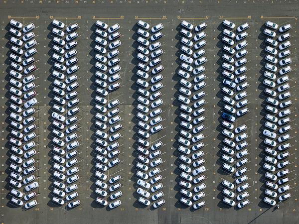 Jeffrey Milstein Artwork | Colourful, dramatic, graphic, and geometric aerial photographs of New York, Paris, London, Versailles, and Los Angeles.