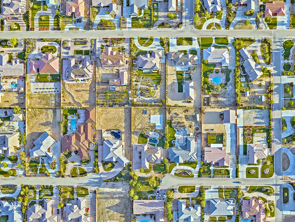 Jeffrey Milstein Artwork | Colourful, dramatic, graphic, and geometric aerial photographs of New York, Paris, London, Versailles, and Los Angeles.