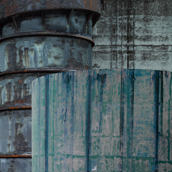 Anthony Redpath Artwork | Highly detailed, monochromatic composite photographs of coastal and industrial architecture.