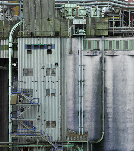 Anthony Redpath Artwork | Highly detailed, monochromatic composite photographs of coastal and industrial architecture.