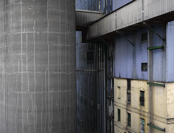 Anthony Redpath Artwork | Highly detailed, monochromatic composite photographs of coastal and industrial architecture.