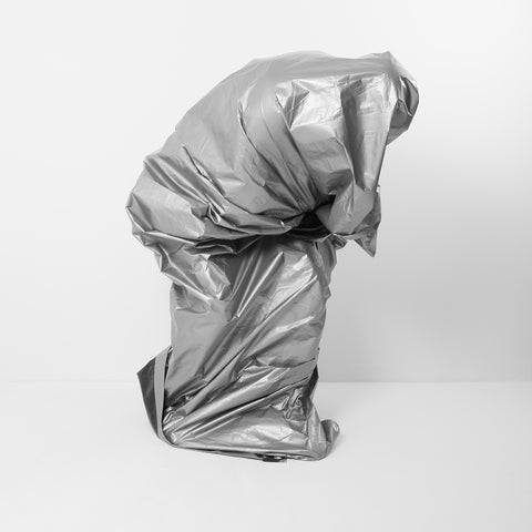 Silver Tarp Self Portrait - Version 1