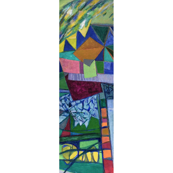 Sylvia Tait - Diary of a Traveller - Friday, Oil on Canvas, Unframed, - Bau-Xi Gallery