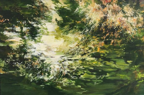 Ken Wallace Artwork | Paintings of landscapes and water reflections in his modern take on the traditional subject matter.