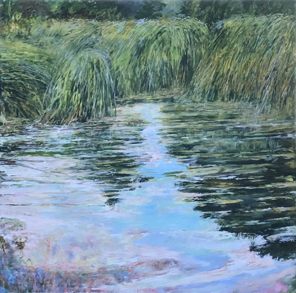 Ken Wallace Artwork | Paintings of landscapes and water reflections in his modern take on the traditional subject matter.