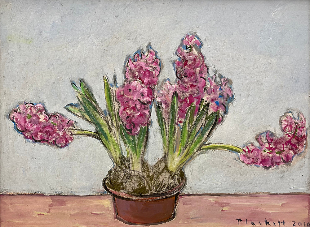 Joseph Plaskett artwork 'Five Hyacinth (51)' available at Bau-Xi Gallery Toronto, Ontario