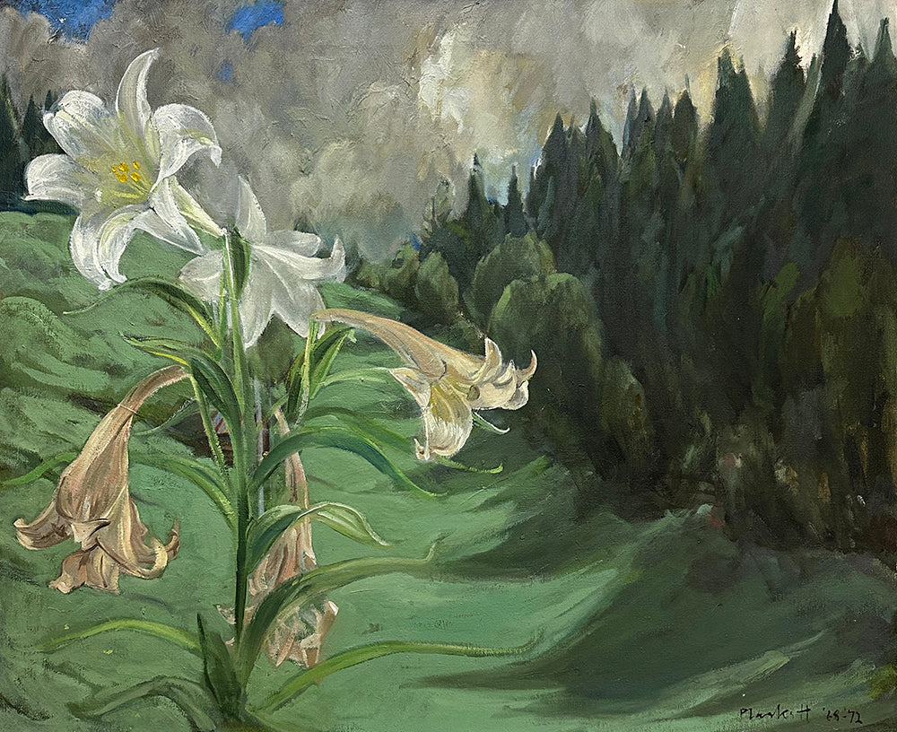 Joseph Plaskett artwork 'Laurentian Lily (NL5)' available at Bau-Xi Gallery Toronto, Ontario