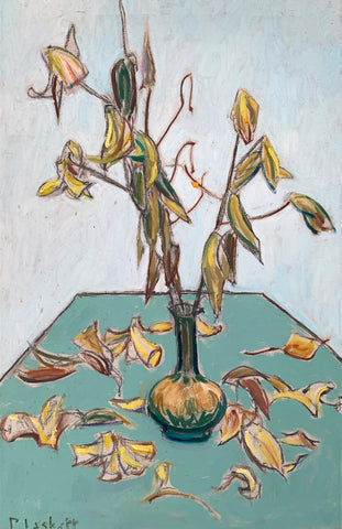 Still Life with Fallen Petals