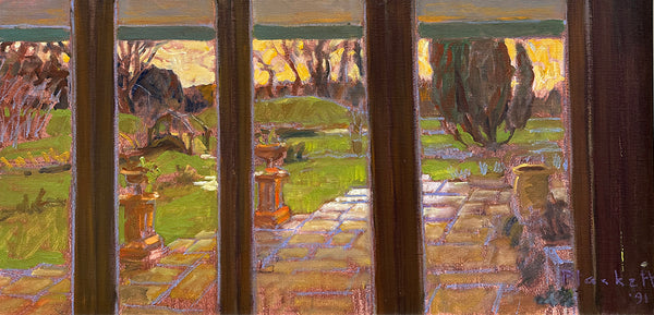 Joseph Plaskett artwork 'The Garden After Rain' available at Bau-Xi Gallery Toronto, Ontario