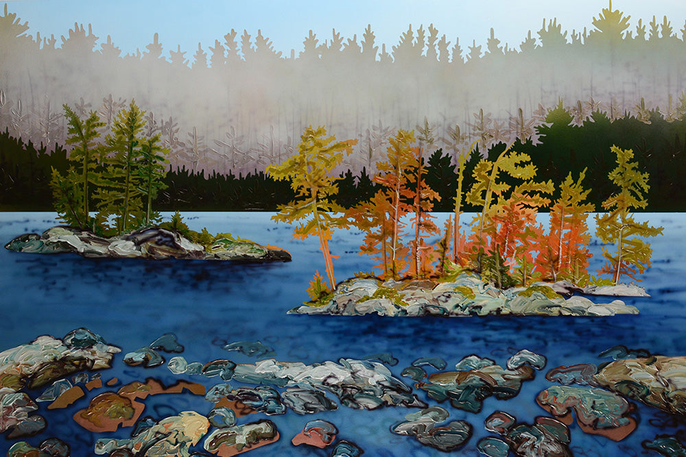 Sheila Kernan artwork 'Natures Canvas' available at Bau-Xi Gallery Toronto, Ontario