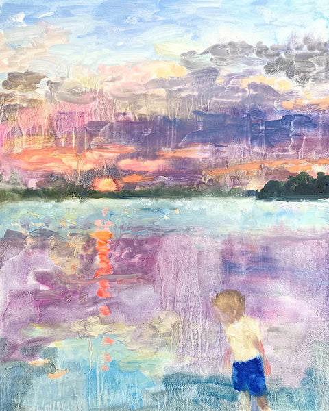 Darlene Cole artwork 'Paradise (wonderment)' available at Bau-Xi Gallery Toronto, Ontario