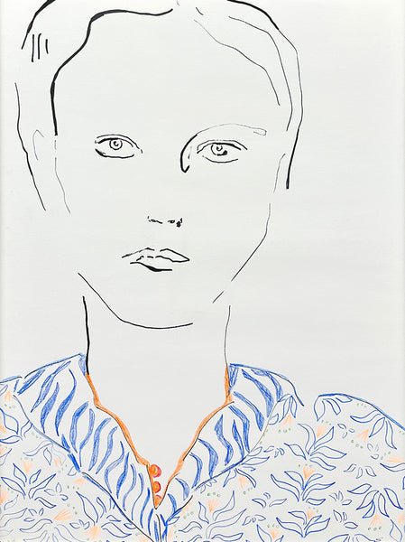 Erin Armstrong artwork 'Portrait II' available at Bau-Xi Gallery Toronto, Ontario