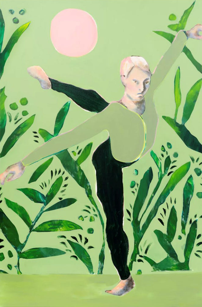 Erin Armstrong artwork 'In the Teetering Jungle' available at Bau-Xi Gallery Toronto, Ontario