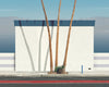 George Byrne artwork 'Car Dealership, Nevada' available at Bau-Xi Gallery Toronto, Ontario