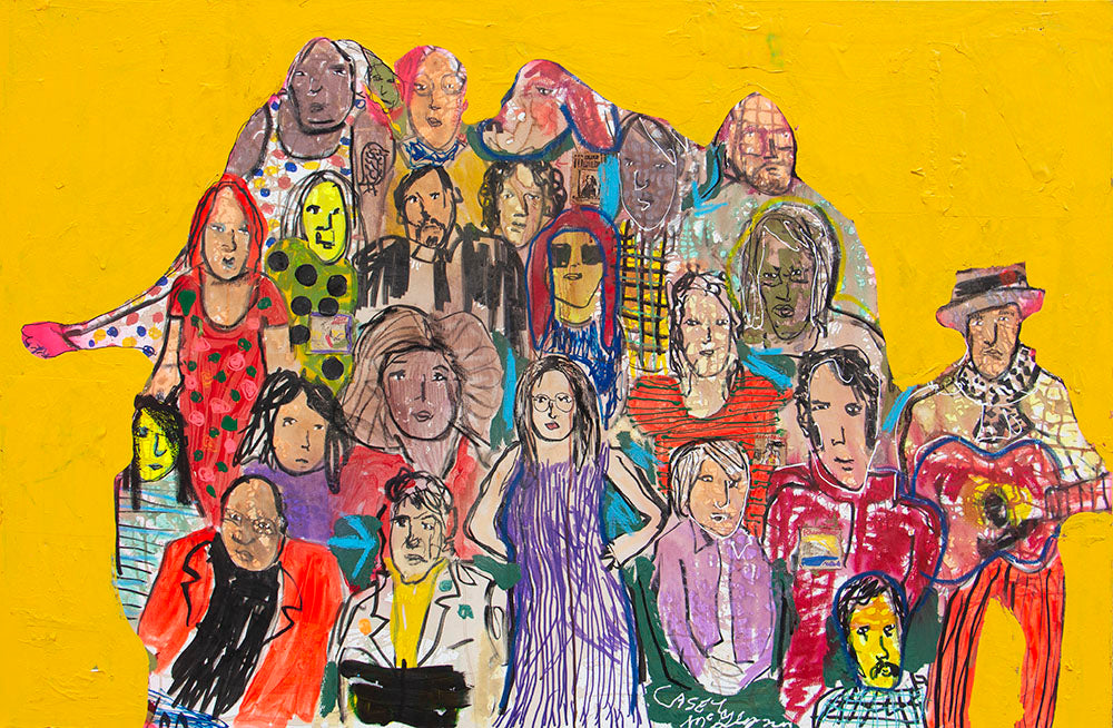 Casey McGlynn artwork 'Classroom in my Mind' available at Bau-Xi Gallery Toronto, Ontario