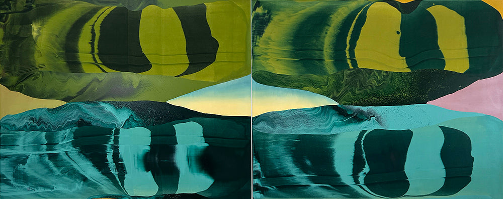 Kathryn Macnaughton artwork 'Peering Views' available at Bau-Xi Gallery Toronto, Ontario