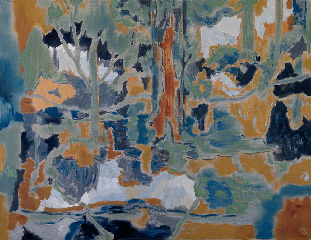 Anne Griffiths artwork 'Wayfinder' available at Bau-Xi Gallery Toronto, Ontario