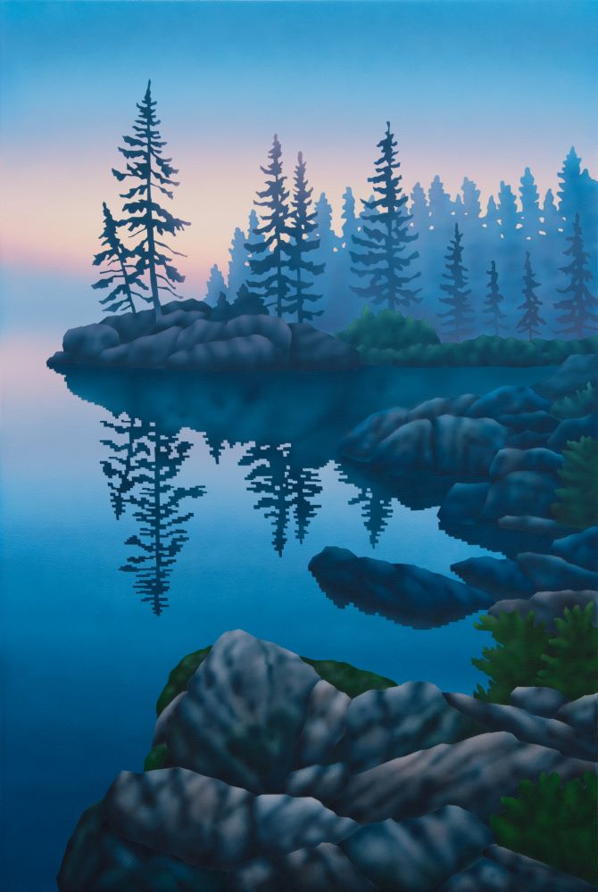 Gavin Lynch artwork 'Debussy' available at Bau-Xi Gallery Toronto, Ontario