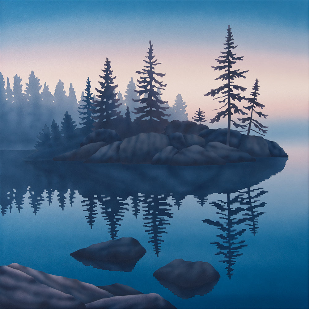 Gavin Lynch artwork 'Recollection' available at Bau-Xi Gallery Toronto, Ontario