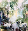 Darlene Cole artwork 'Dance in a Storm (swan dance)' available at Bau-Xi Gallery Toronto, Ontario