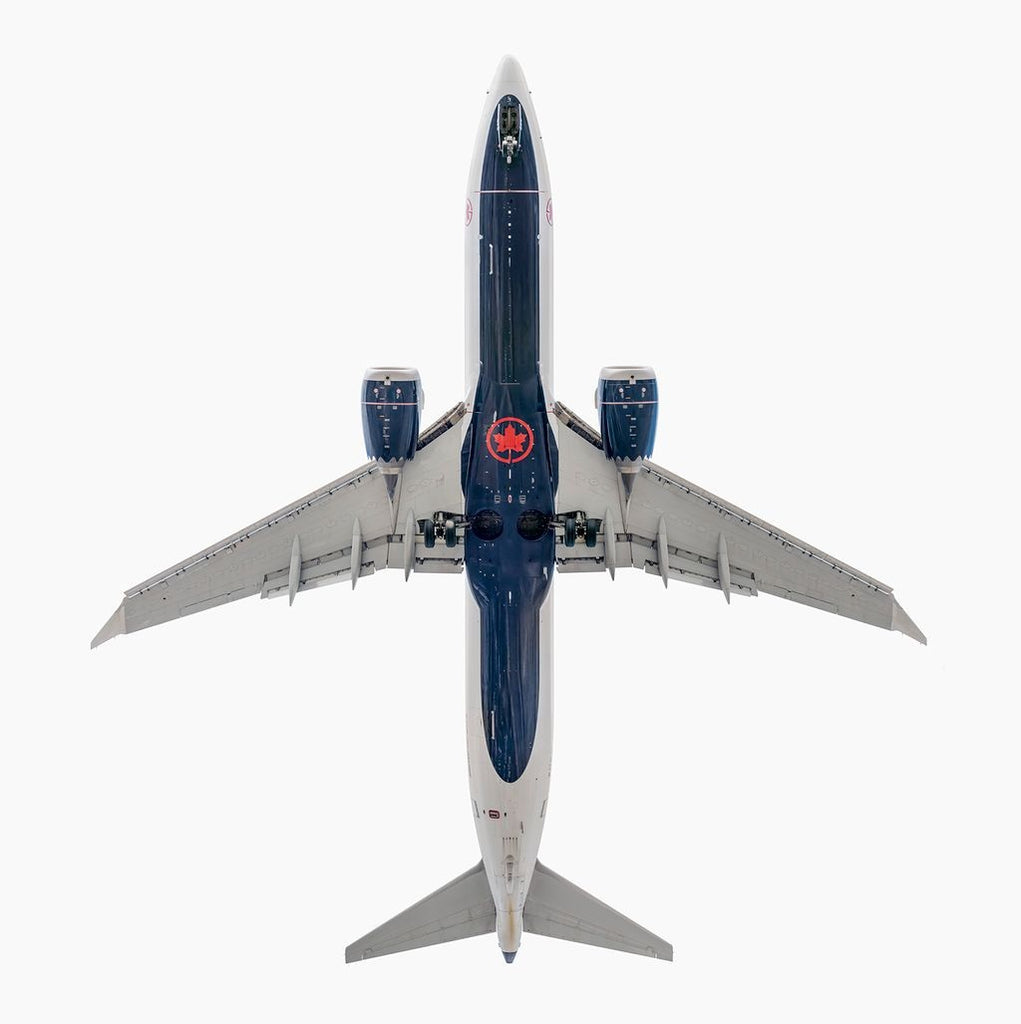Jeffrey Milstein artwork 'Air Canada Boeing 737 Max' available at Bau-Xi Gallery Toronto, Ontario