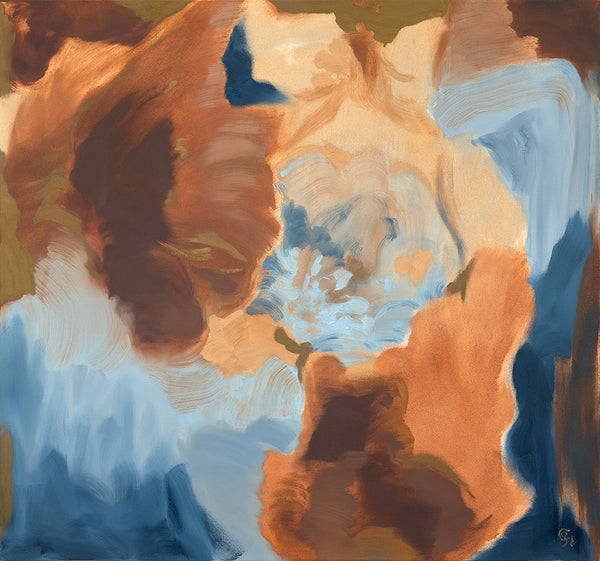 Anne Griffiths artwork 'Heart Flutters' available at Bau-Xi Gallery Toronto, Ontario