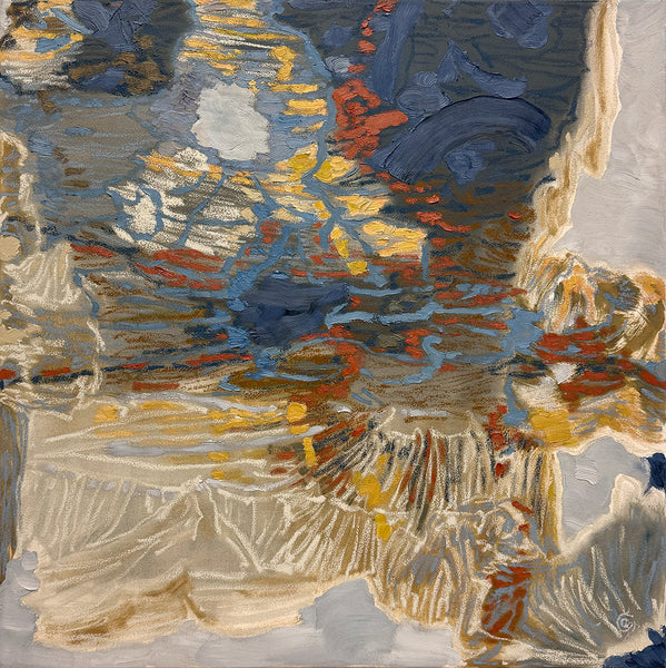 Anne Griffiths artwork 'View from Warm Driftwood' available at Bau-Xi Gallery Toronto, Ontario